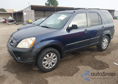 2006 Honda Cr-V Ex из США, поврежденный, VIN JHLRD68856C013183